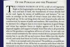 On the Publican and the Pharisee