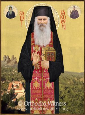 Saint Iakovos Tsalikis Icon